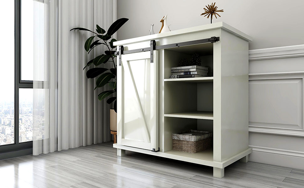 Mini kit hardware per porta scorrevole per porta singola