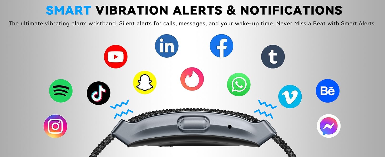 SMART VIBRATION ALERTS &amp;amp;amp;amp; NOTIFICATIONS