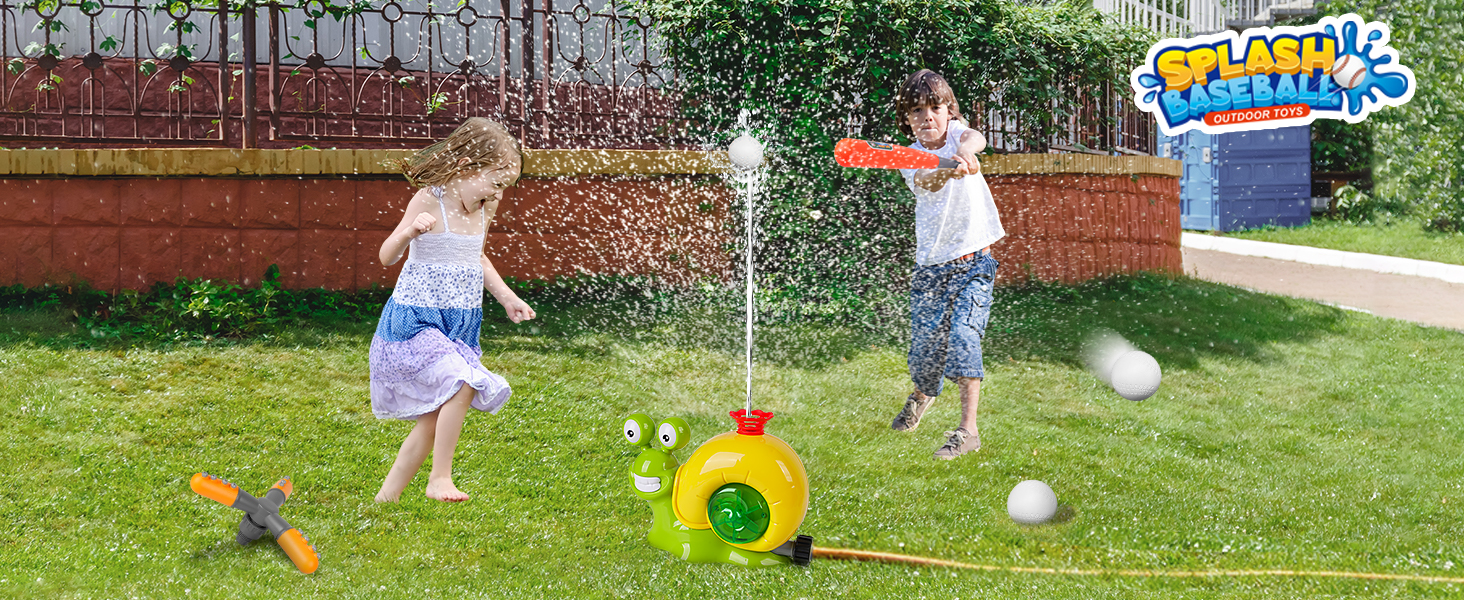 baseball sprinkler for kids