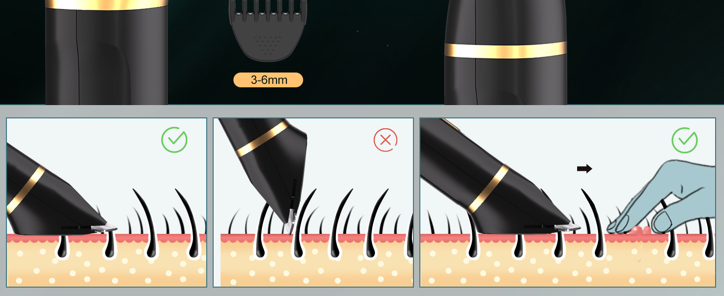 Intimrasierer Mann, 3in1 Nasenhaartrimmer und Rasierer Herren Elektrisch mit Stehender