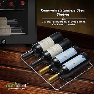 Removable Stainless Steel Shelves