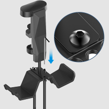 headset and controller stand