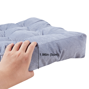 Amazon.com: Big Hippo Floor Pillow Cushion, 22 Inch Square