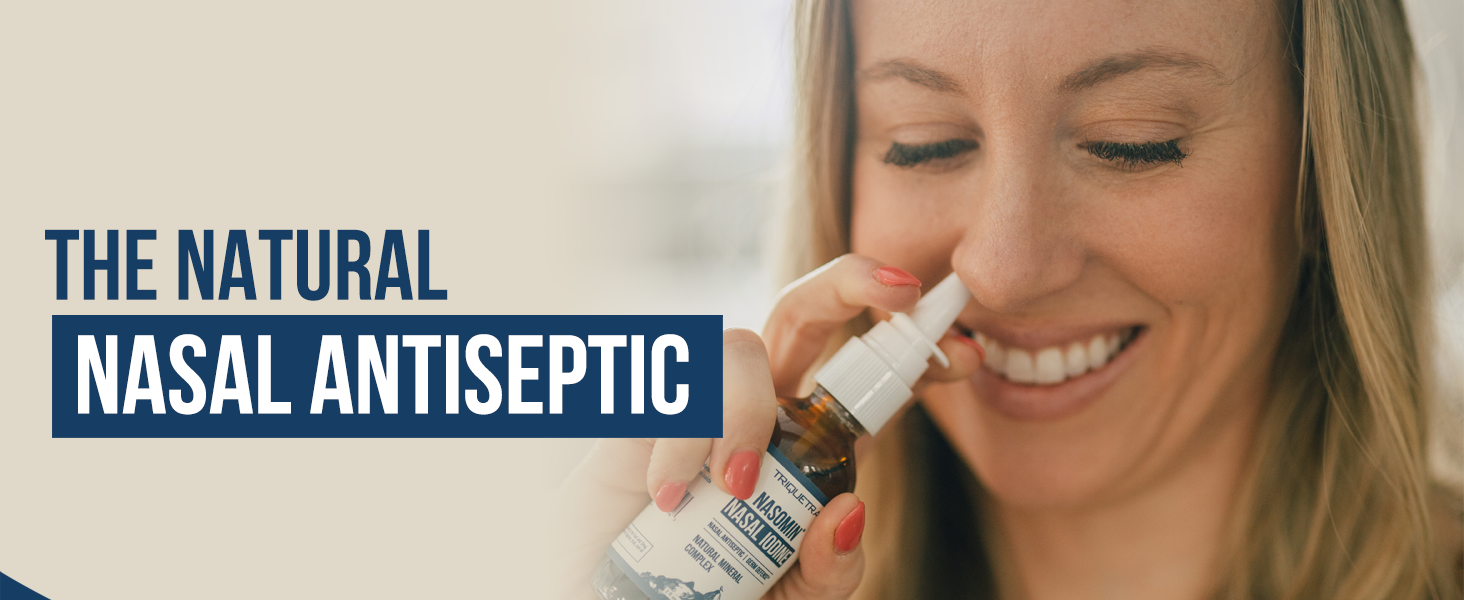 Nasomin® Nasal Iodine Nasal Antiseptic Spray Sanitize