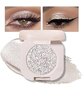 FeiCuiYun Monochrome Glittler Eyeshadow, light Shimmer eyeshadow, pressed glitter eyeshadow, Glit...