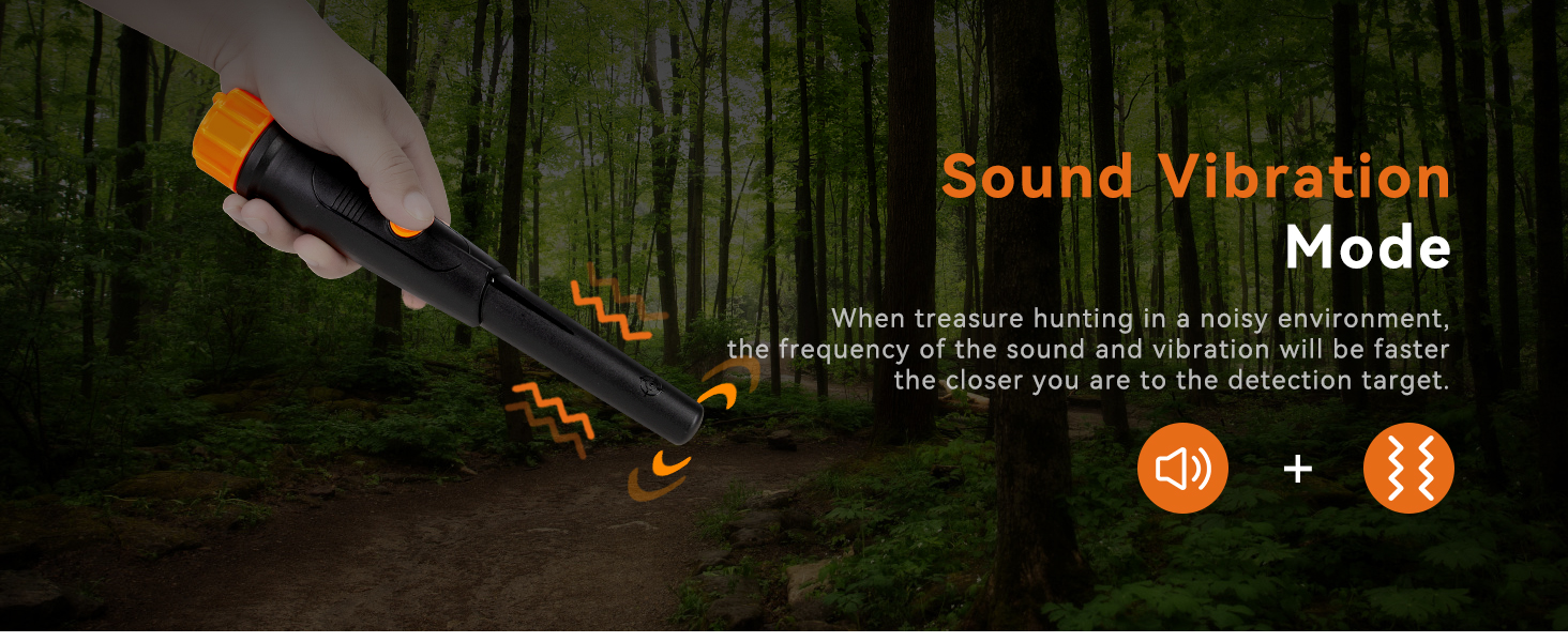 SUNPOW Metal Detector Pinpointer IP68 Waterproof Handheld Pin Pointer