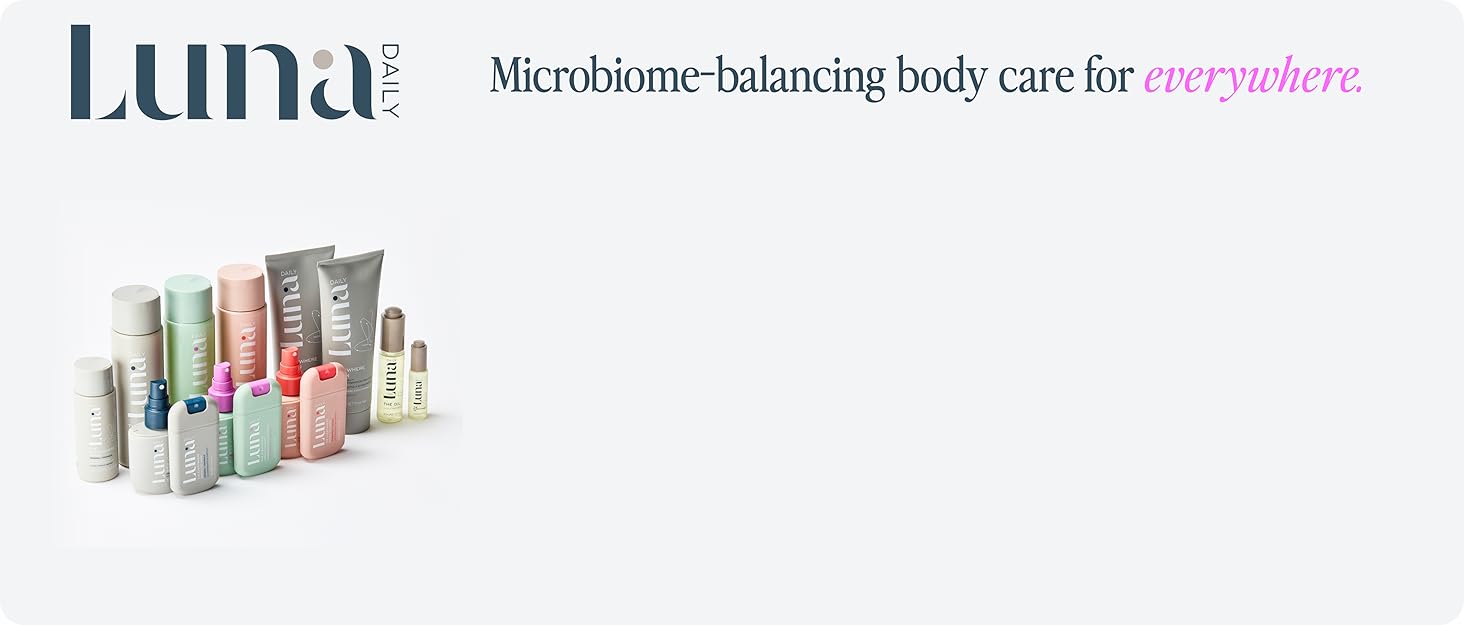 Microbiome-balancing body care for everywhere.