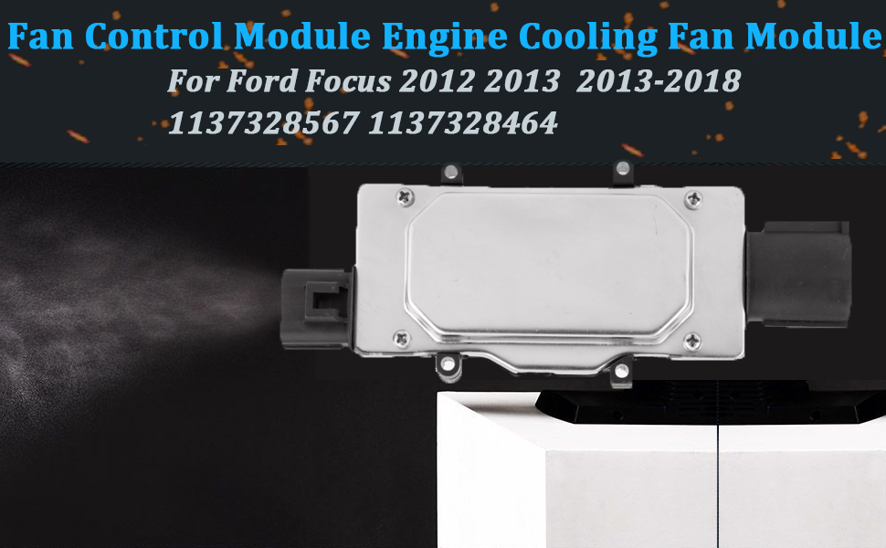 2012 Ford Focus Fan Control Module,Fan Control Module