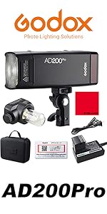 Amazon | Godox AD200Pro ポケット TTL スピードライト