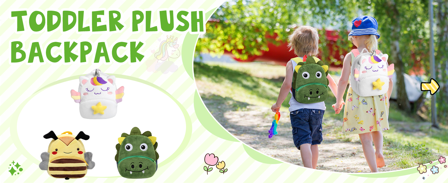 Plush Mini Backpack