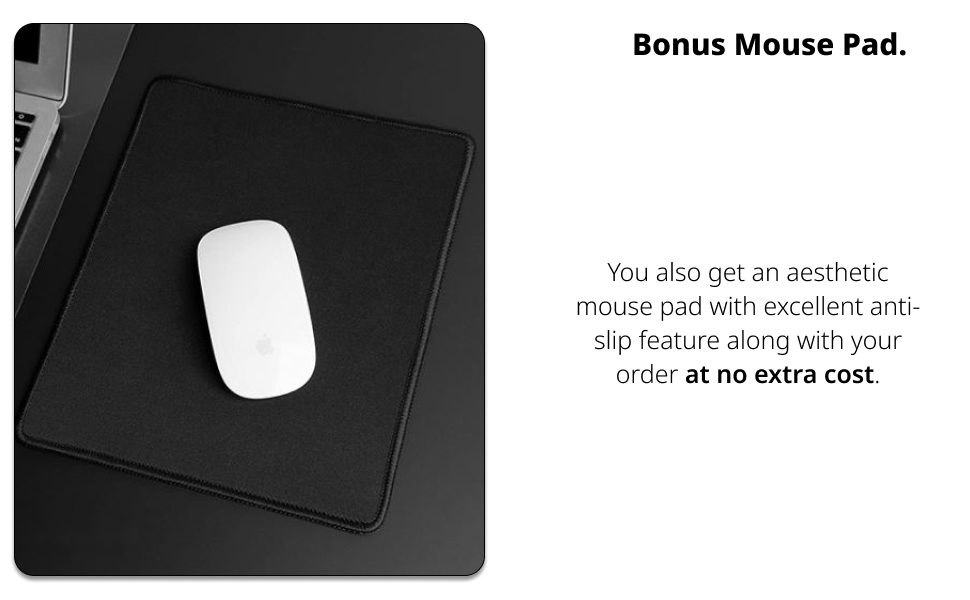 Awnour Clear Desk Mat MultiFunctional Desk Pad, 34 x 17 inches