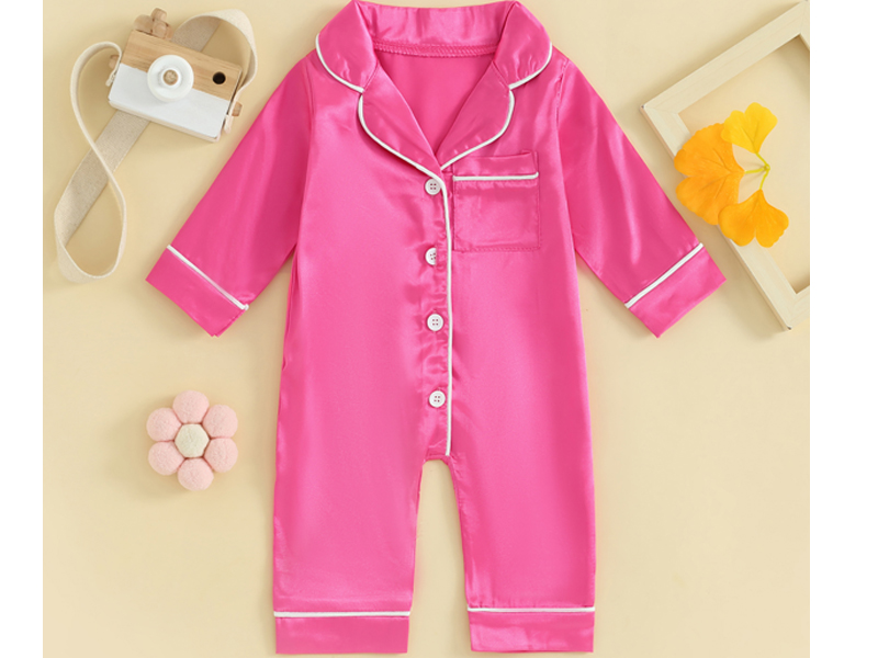 kids satin pajamas