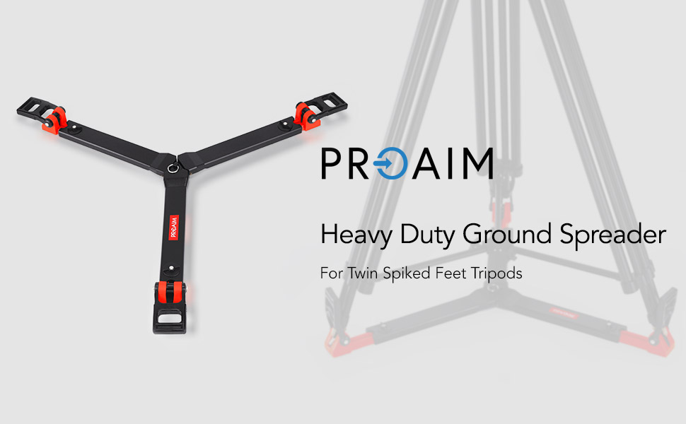 Proaim Heavy Duty Ground Spreader for Twin Spiked Feet