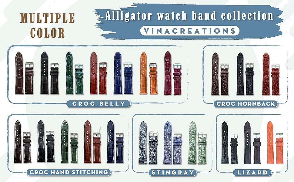 ★早い者勝ち★ 赤 クロコダイル風 Amazon | [vietnamcreations] 22mm ワイン色 クロコダイル腕時計