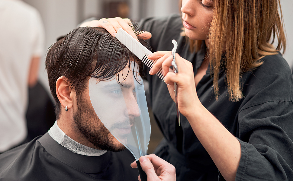 Reusable Face Spray Shield Protect Styling Tools Multicolor Hairspray Shield for Face & Eyes