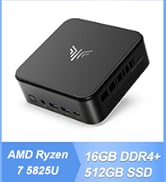 Amazon.com: KAMRUI E3B Mini Gaming PC with AMD Ryzen 7 5825U
