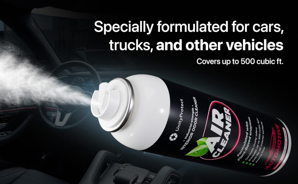 UnityProtect Car Air Freshener & Odor Fogger Car Fogger