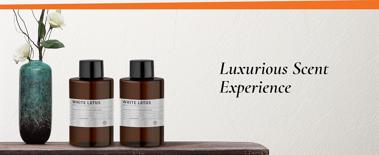 SCENTSATION OIL FRAGRANCE SCENT ESSENTIAL SANTAL WOOD OUD EUCALYPTUS LAVENDER Aromatherapy DIFFUSER