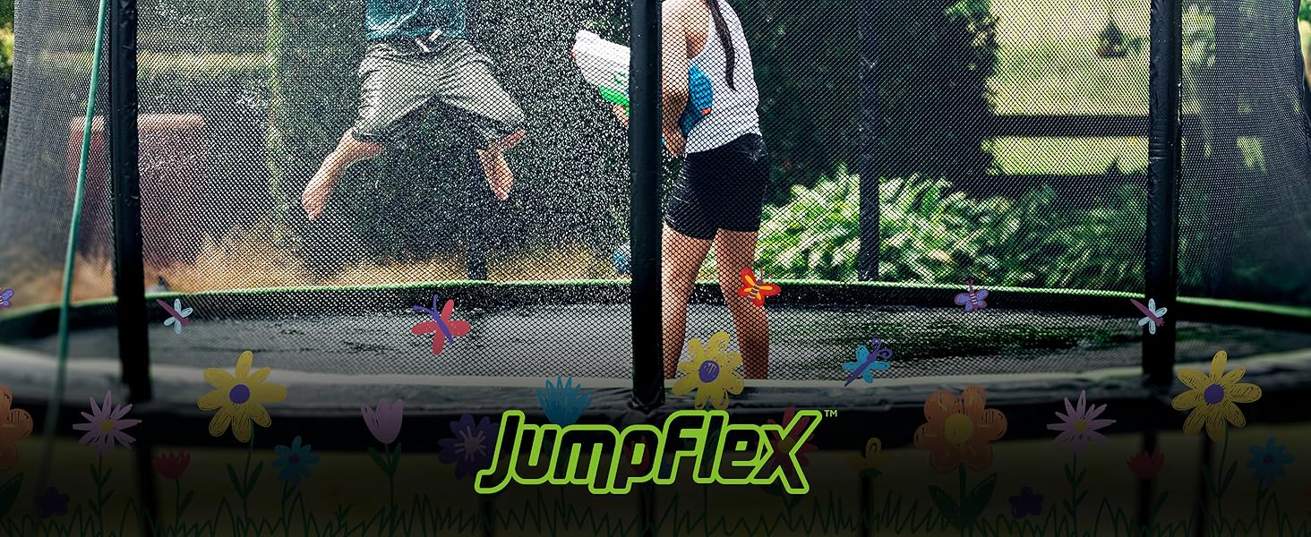 JumpFlex AquaJet MultiSpray Sprinkler Water Hose