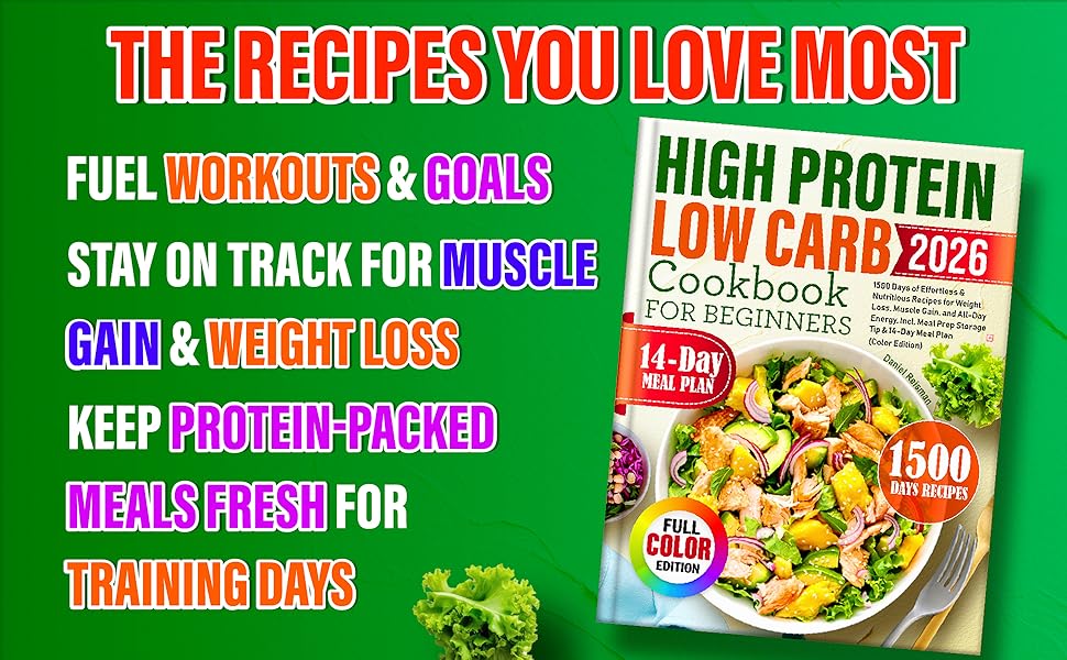 high protein low carb cookbook for beginners