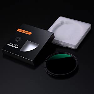 K&F Concept Variable Neutral Density Filter ND8-ND2000 (3-11stop) Hydrophobic Adjustable ND Filter