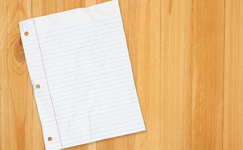 writing filler binder loose leaf paper college wide ruled, bulk paper for classroom teachers kids