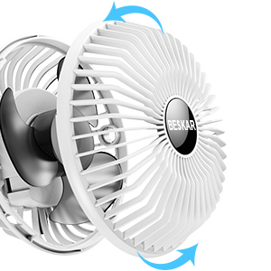 removable usb clip on fan easy to clean small desk fan for personal cooling
