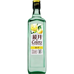 Amazon.co.jp: 鏡月 Colors ゆず 700ml×12本［サントリー 韓国焼酎 16
