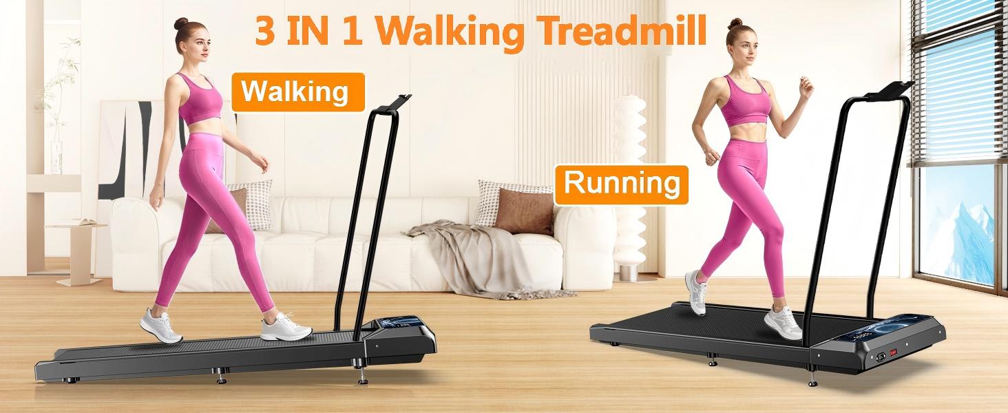 3 IN 1 Walking Treadmill