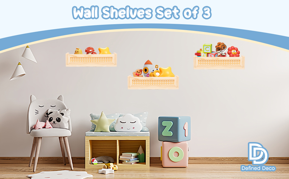 Floating Wall Bookshelf