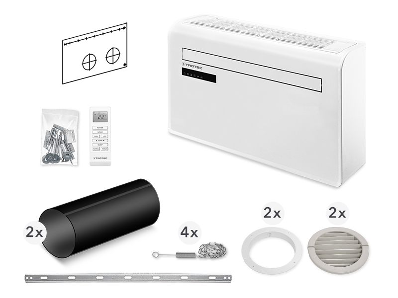 Montagebereit geliefert, zur einfachen Installation geeignet