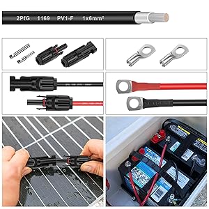 Shirbly Solar Panel Wire