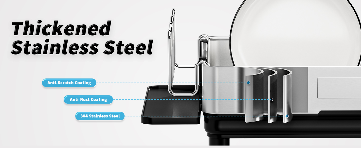 dish drainers for kitchen counter