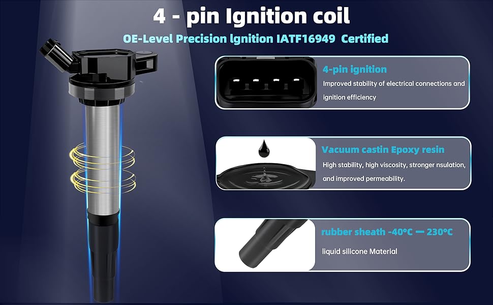 UF596 Ignition Coil ，CorollaiM Coil，Corolla Coil，C-HR Coil，Corolla Coil
