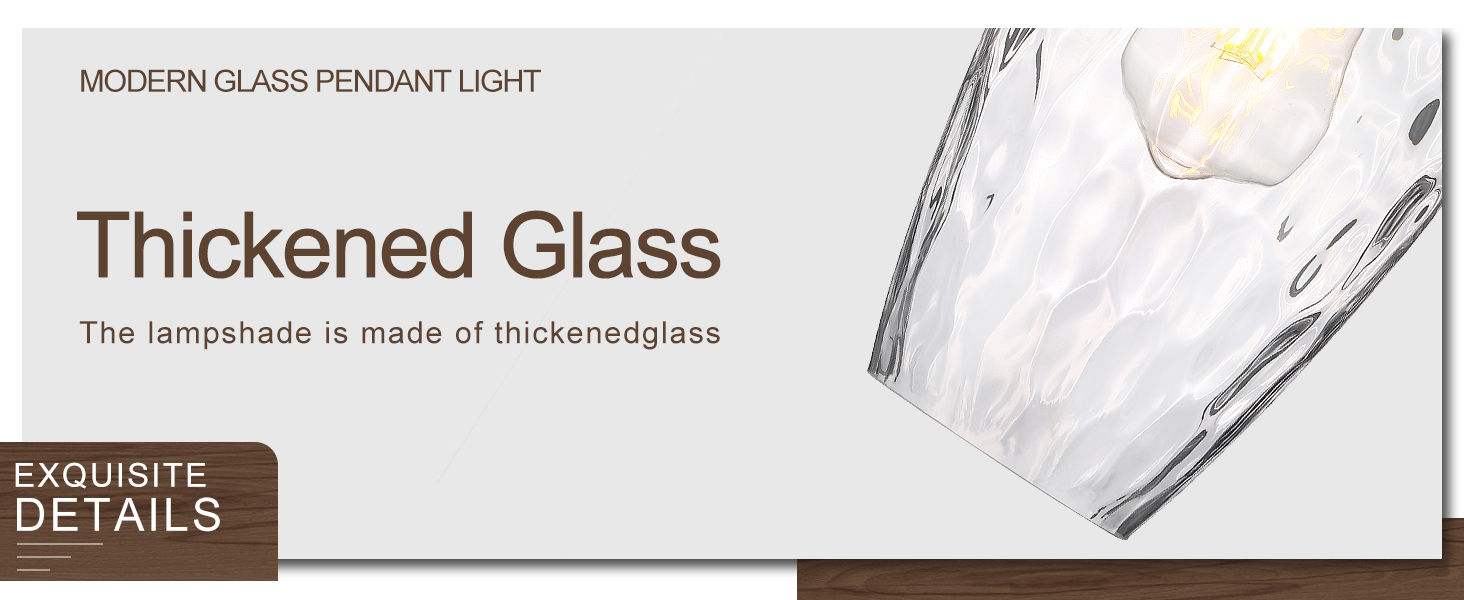 Glass Pendant Lights Kitchen Island