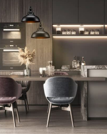 Black Pendant Lighting For Kitchen Island