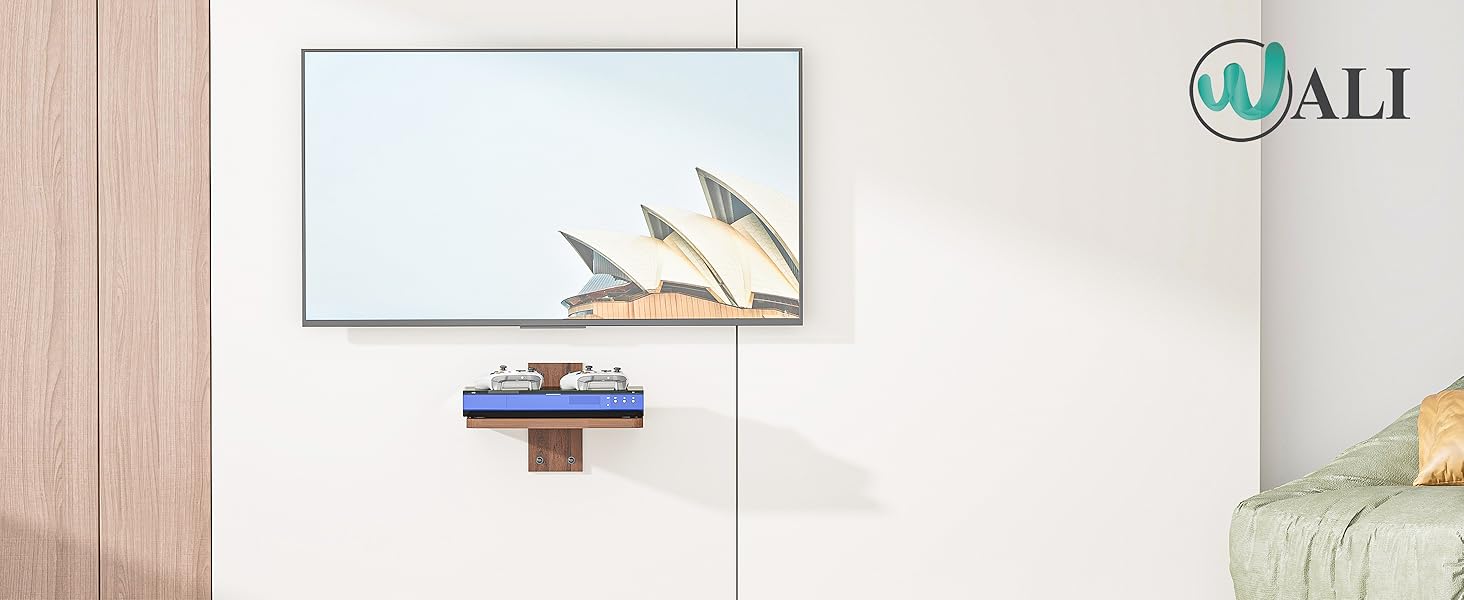floating TV shelf