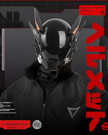 punk LED mask