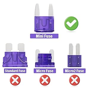 mini blade fuses 35 a