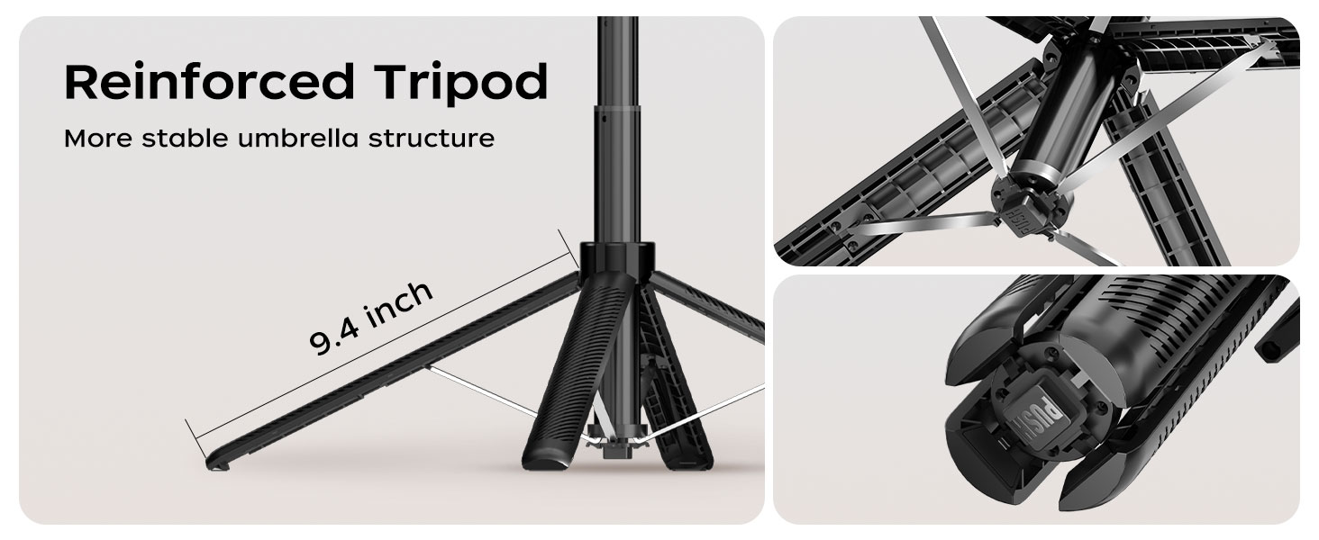 reinforced tripod