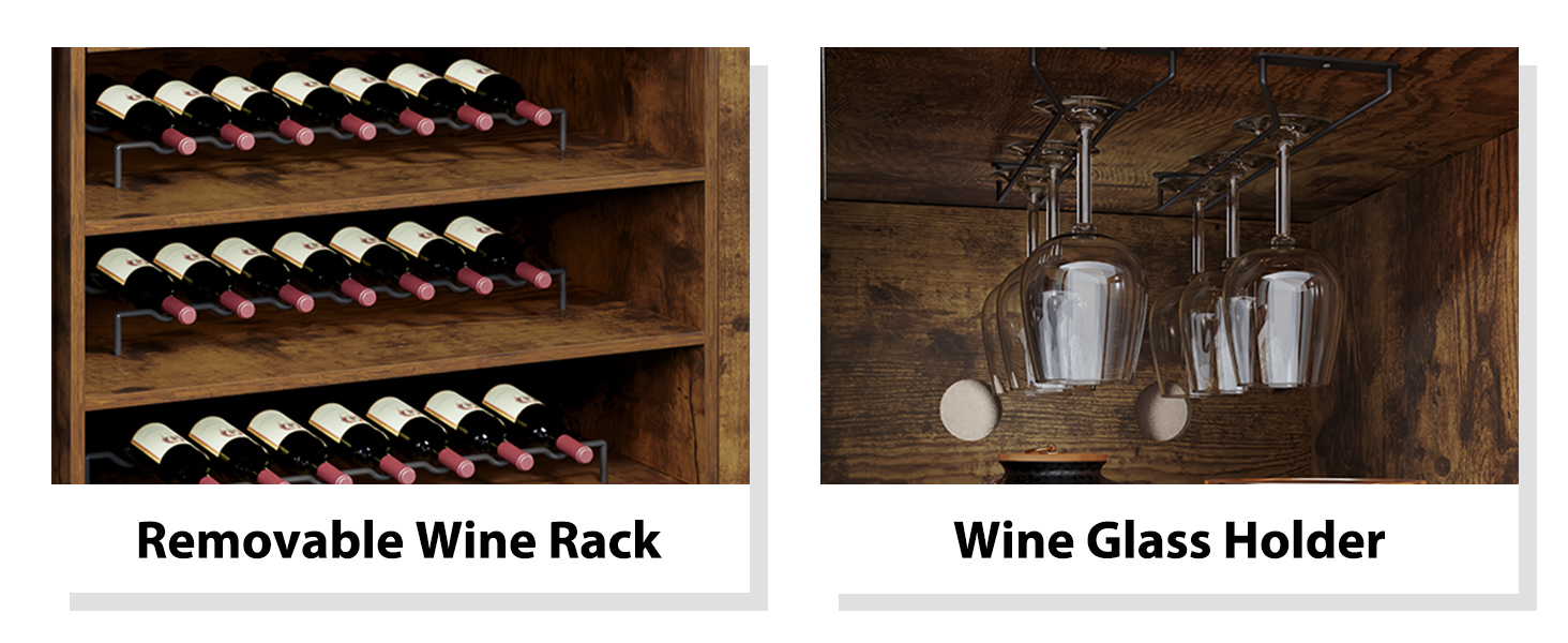 wine cabinet with fridge