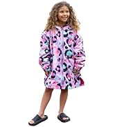OHS Kids Drying Robe, Outdoor Changing Privacy Robe for Girls Boys Swimming Surfing Towel - Gamin...