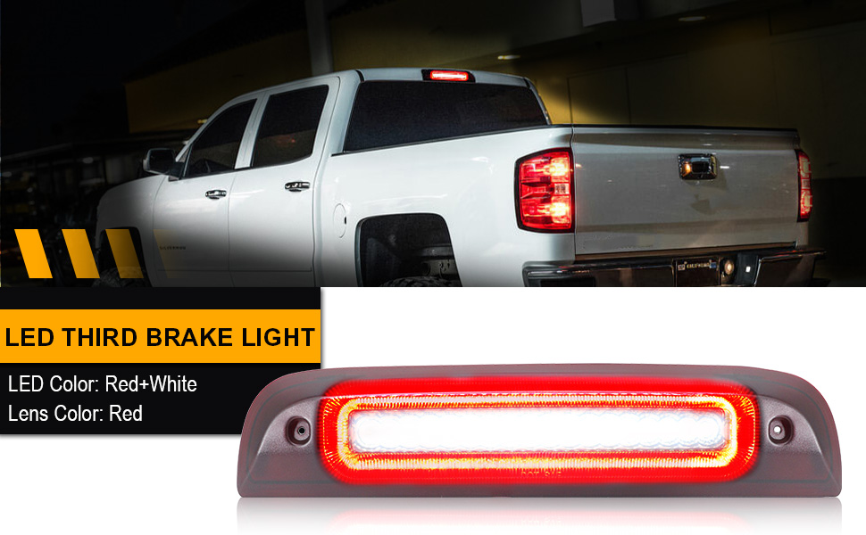 2014 2015 2016 2017 2018 Silverado 1500 3rd third brake light