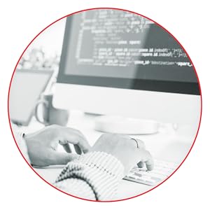 Person using computer