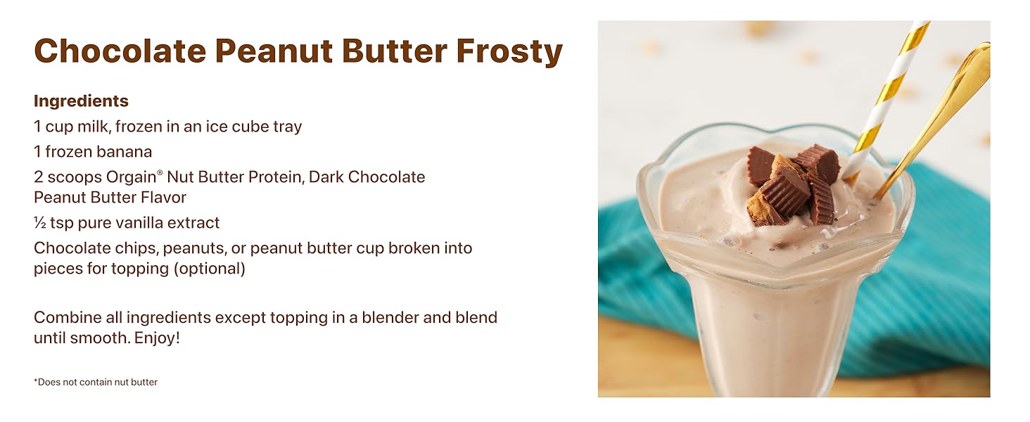 Chocolate PB Frosty