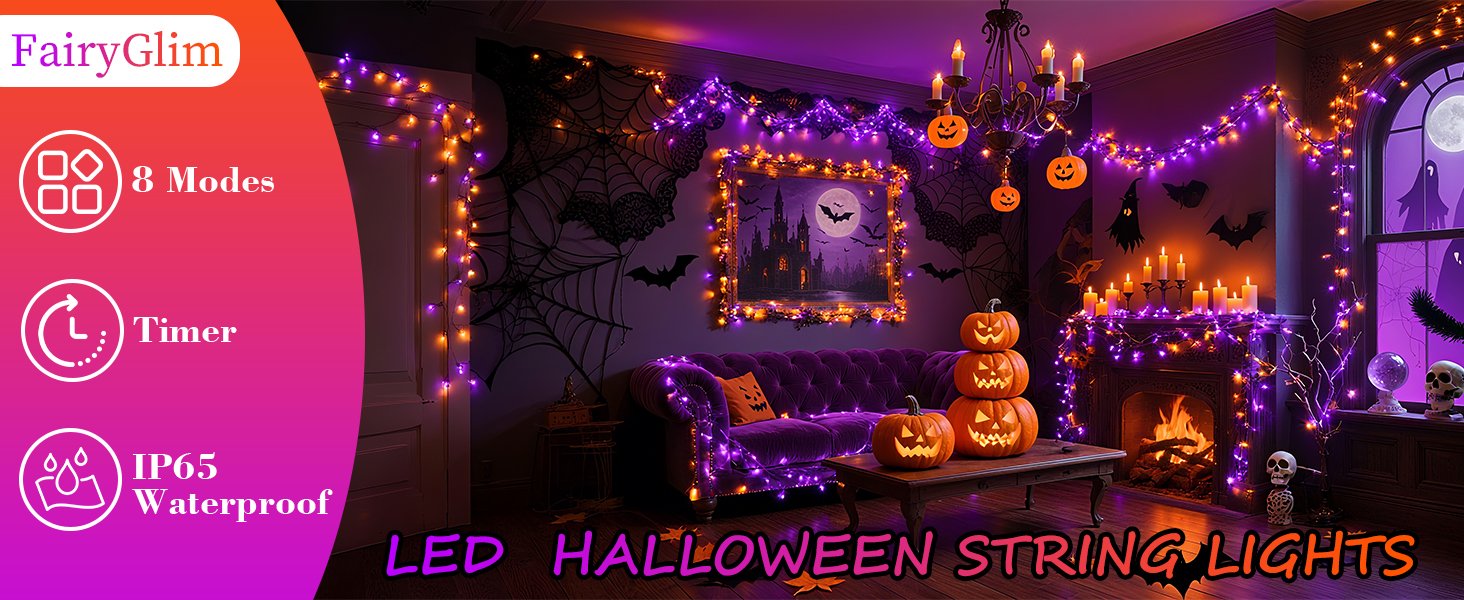 halloween string lights