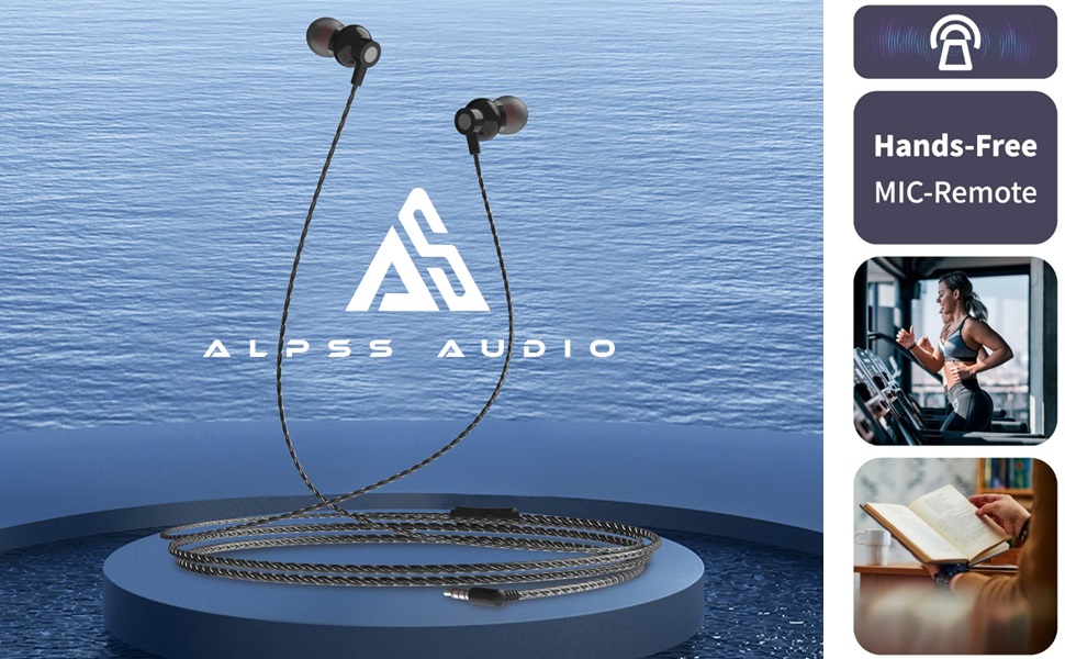 Alpss Audio D17 Wired Earphone
