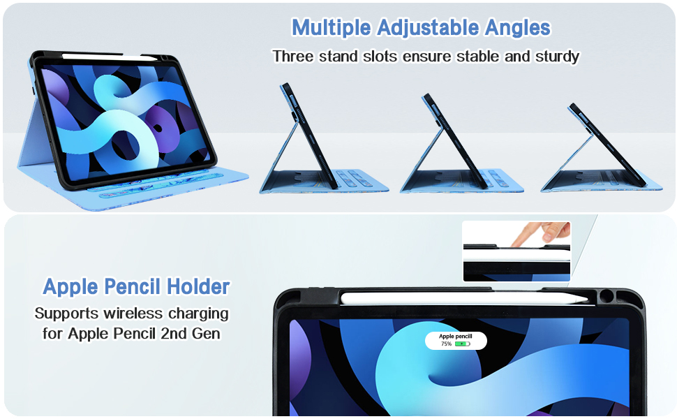 ZoneFoker for iPad Air 5th 4th Generation Case, iPad Pro 11