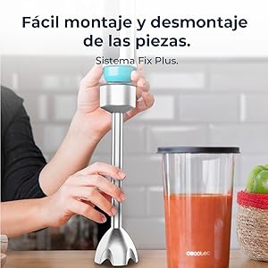 Batidora de mano PowerGear 1500 XL color crema