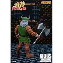 Back view of Gilus Thunderhead from Golden Axe